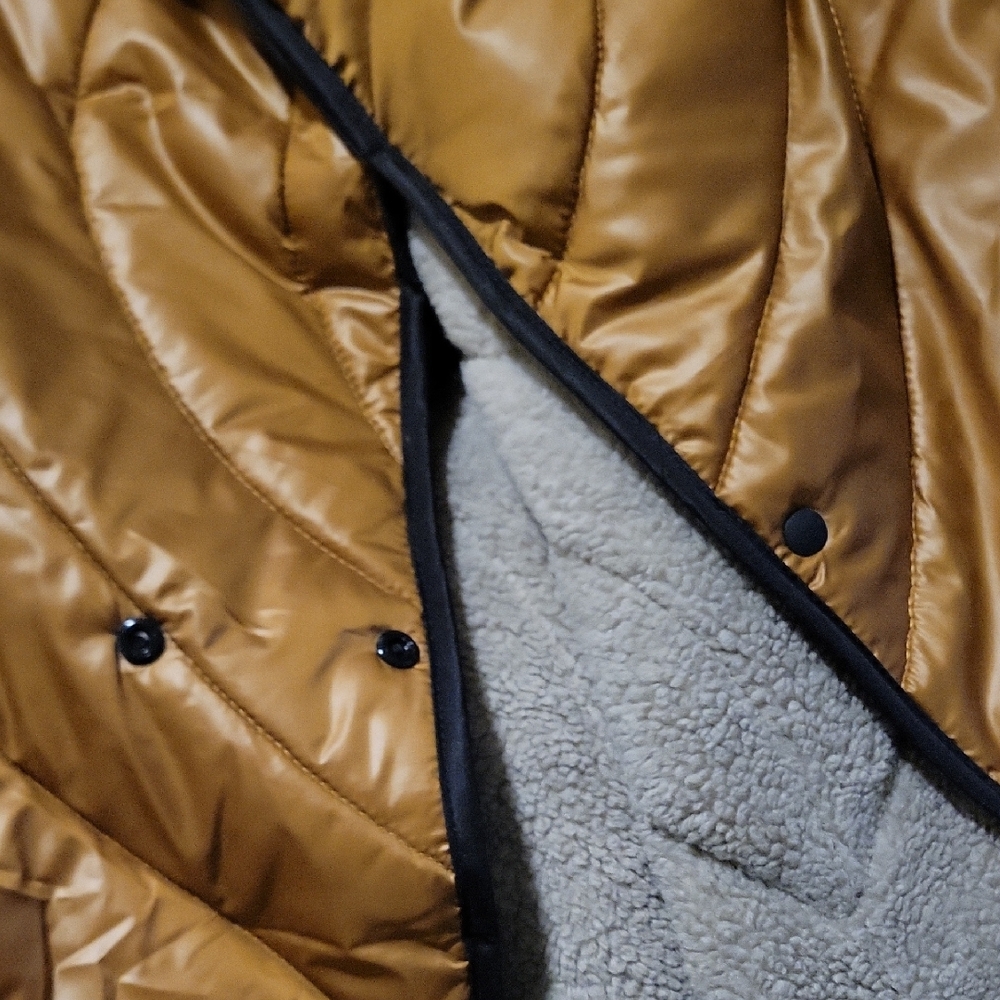 Rumpl X Carhartt Brown Original Puffy Poncho Hooded Coat L/XL - Picture 9 of 10